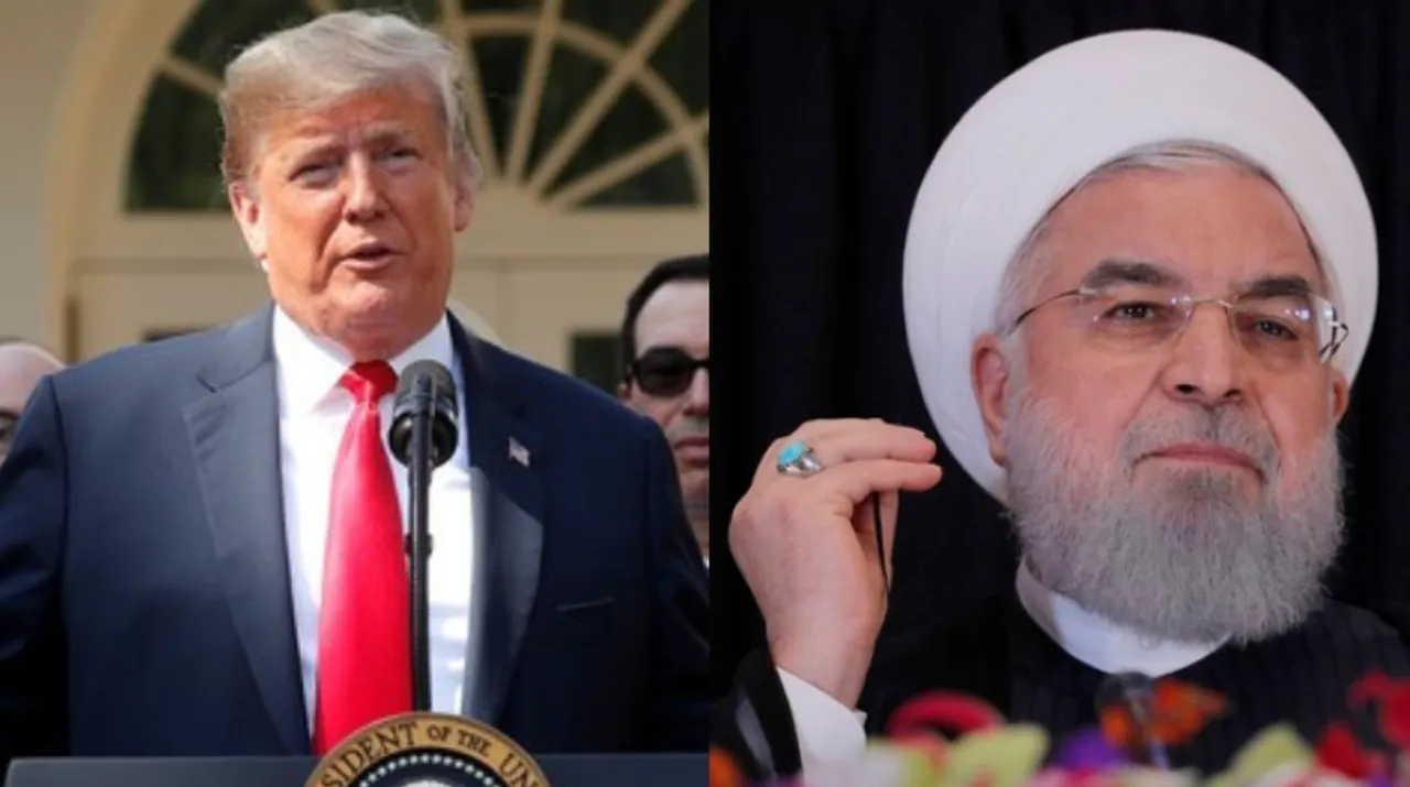  Trump-Rouhani Photograph:(Reuters) 